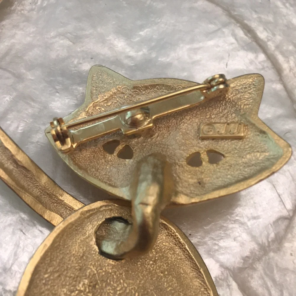 VTG 2 PIECE KITTY PIN - Picture 6 of 11